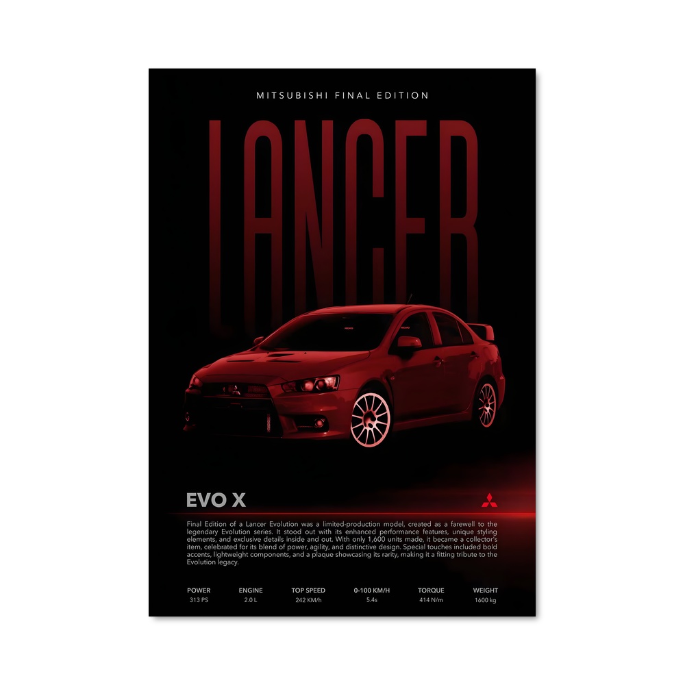 Poster Lancer Revolution
